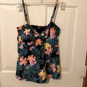Swimsuit Bathing Suit Top Large NEW